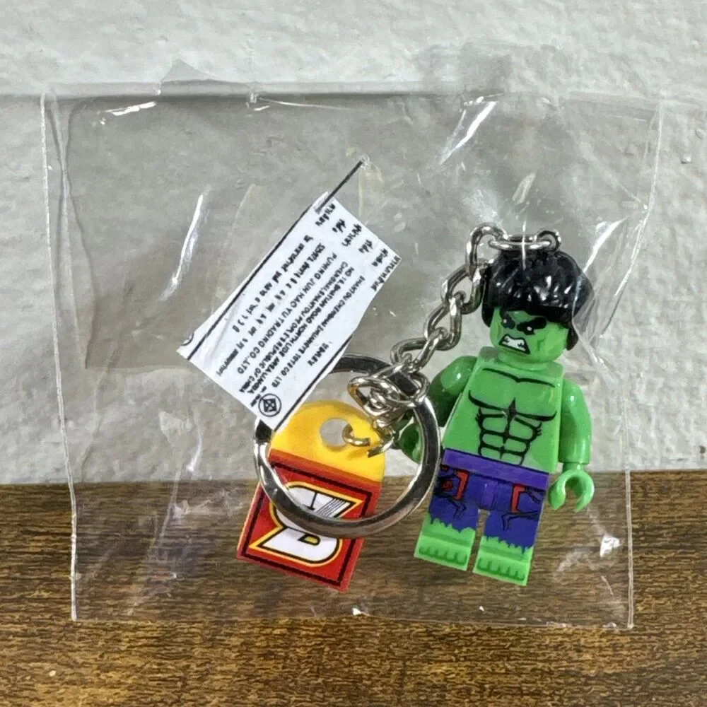 LEGO Original Mini-Figure Keychain - The Hulk (1 Keychain)